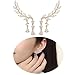 Ear Climber Earrings Leaves Crawler Chandelier Ear Cuff Vine Wrap Pin Crystal Pierced Stud Tassel Jewelry Golden Plated