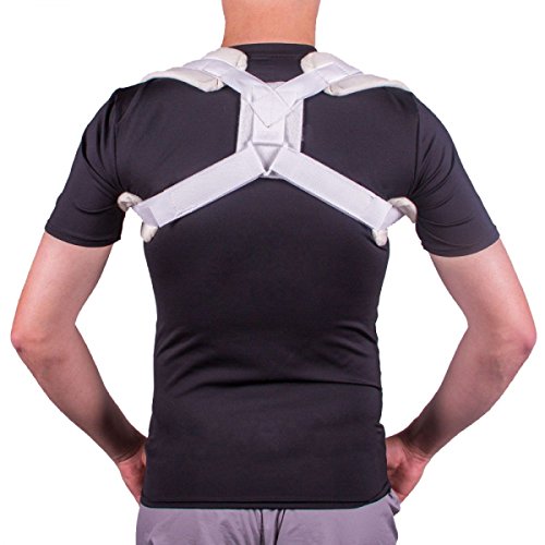 BraceAbility Figure 8 Clavicle Brace & Posture Support Strap Small