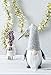 Funoasis Christmas Gnome Gifts Holiday Decoration Kids Birthday Present Handmade Tomte Plush Doll, Home Ornaments Tabletop Santa Figurines 19 Inches (Grey Point)