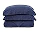 Word of Dream Brushed Microfiber Duvet Cover Set - Lightweight and Soft - Twin, Navy