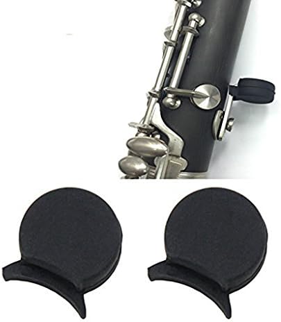 当店在庫してます D Dolity 快適なブラック9mm 0 35インインラバークラリネットサムレストクッションプロテクター5個セット 豊富なギフト