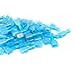 Ginsco 110pcs Male Blue 16-14 Gauge Nylon Fully-Insulated Quick Disconnects Wiring Spade Wire Connector Crimp Terminal
