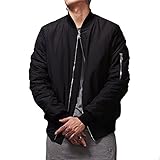 MCCKLE Men`s Zip Hip Hop Varsity Baseball Bomber jacket
