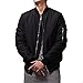 MCCKLE Men`s Zip Hip Hop Varsity Baseball Bomber jacket