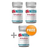 Vitakor Diet Pills 3 Bottles - New Formula - Metabolism Booster - 60 Capsules