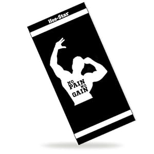 Hee-Star Gym Handdoek Voor Heren – Microvezel Towel Ideaal voor Fitness en Gewicht Kamer – Sport Handdoek Super Licht en…