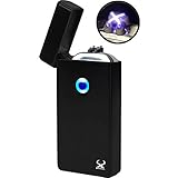 Arc Lighter XBULL Electronic Lighter NEW Technology NEW Generation - NO More Narrow Arcs - Plasma Lighter, Wider Arcs, Dual Arc Beam, USB Rechargeable lighter Windproof