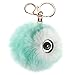 HENGSONG Cartoon Panada Big Eye Keychain Handbag Key Ring Car Key (Blue)