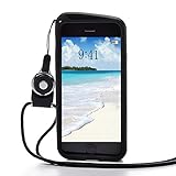 SOSAM iPhone 6 Case Lanyard Neck with TPU Shockproof Protective Bumper Frame Case Adjustable Detachable Neck Lanyard for IPhone 6 (4.7-inch) Retail Packaging (Black)