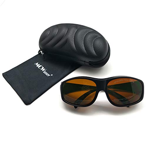 41Hb2mjf9KL MCWlaser Laser Safty Protective Goggles Glasses 190-540 & 800-1700nm Typical For 355nm 405nm 445nm 450nm 473nm 520nm…