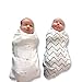 Swaddle Blanket Set - Luxurious Pure Organic Cotton For Baby Comfort - Softest Swaddling Muslin Receiving Blankets - Great Baby Shower Gift - Bonus Bib Set and E Book