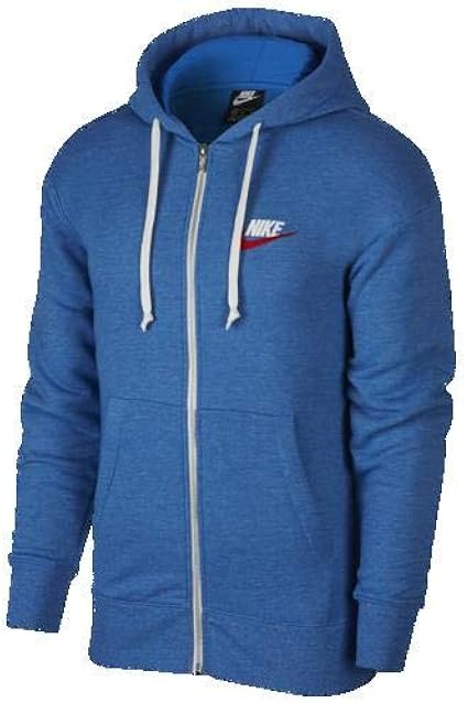 nike men's heritage full zip hoodie