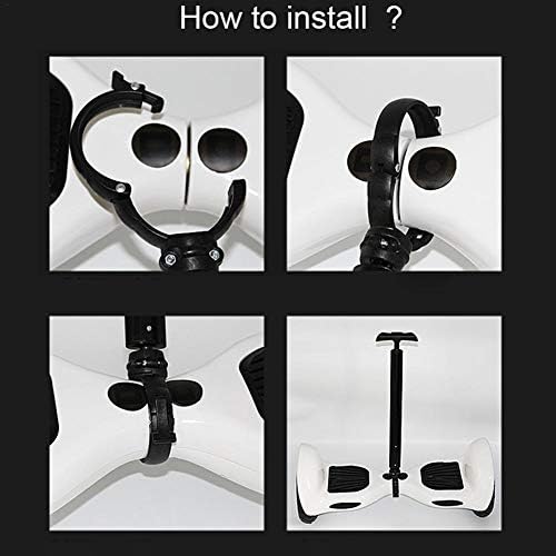 Extension d'équilibre de barre de genou de barre de poignée de Hoverboard d'équilibre d'équilibrage Accoudoir de poignée de scooter pour le mini scooter 6.5 '' 7 '' 10 ' pour des enfants et des adulte