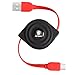 Retractable USB C Cable, Metrans Data Sync 2A Charging Cable Cord for Samsung Note 8/ S8 / S8 Plus Macbook 12