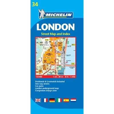 Plano London: Street Map and Index (Planos Michelin)