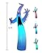 PARAYOYO 12 Ft Halloween Inflatables Terrible Ghost Decoration with Flash Color Changing Light Blow Up Decor Indoor Outdoor Yard Lawn Decorations