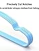 TOPIA HANGER Baby Hangers 20-Pack, Cute Kids Clothes Hangers Non-Slip Rubber Coating Children Clothes Hangers for Closet, Kids Hangers for Coats, Pants and Daily Standard Use (Multi)-CT05C