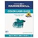 Color Laser Gloss Paper, 94 Brightness, 32lb, 8-1/2 x 11, White, 300 Sheets/Pack, Sold as 2 Package