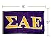 Sigma Alpha Epsilon Letter Fraternity Flag Greek Letter Use as a Banner 3 x 5 Feet Sign Decor SAE