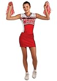 Rubie's Costume Women's Glee Cheerios Teen Cheerleader Costume, Multi, Teen