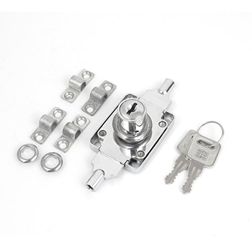 uxcell Office Warehouse Rolling Shutter Door Lock Roller Latch w 2 Keys
