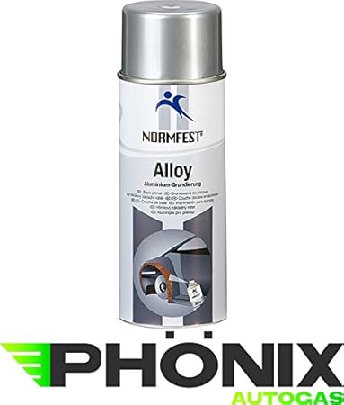 Normfest Alloy Alu Grundierung Spray schweißbar hitzebeständig bis 600° 400ml
