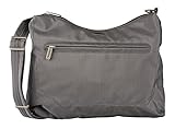 Travelon Anti-Theft Classic Hobo Bag (One Size, Pewter)