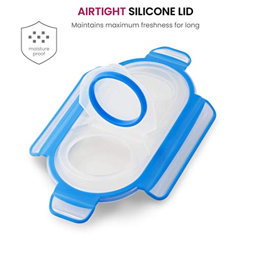 Extra Large Cereal Containers Storage Set [2pk,168oz21cup] Airtight