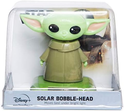 Baby Yoda Solar Powered Bobble Head 
