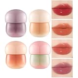 Crystal Jelly Lipgloss Set – 2er Pack Mit Feuchtigkeitsspendendem Lippenöl Für Langanhaltenden Glanz