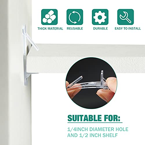 Locking Shelf Pegs Plastic Locking Shelf Pins SelfLocking Shelf