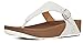 FitFlop Women's The Skinny Urban White(textured) Sandal 8 M (B)