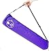 Hot Yoga Bag - Full Length Zip - Easy Close - Pocket for car Keys - Adjustable Shoulder Strap - Great for Yoga & Pilates Mats - Eco Friendly Gift Packaging (Does not Include mat)