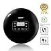 HOTT Portable CD Player,Rechargeable Personal Compact Disc Player Walkman with LCD Display Stereo Headphones and USB Charging Cable with Shockproof Function