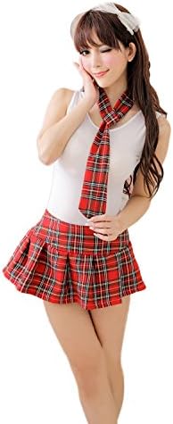 LOHASBEE Sexy Lingerie for Women for Sex Cosplay School Girl Lingerie Outfit