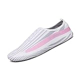 Water Yoga Shoes for Women HLM Barefoot Running Aqua Socks Quick-Dry Mutifunctional Lightweight for Swimming Surfing Beach Walking Garden, Boating