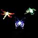 Sunnydaze Outdoor Solar Garden Lights, 6 Pack Solar Powered Stake LED Pathway Lights, Decorative Butterfly Dragonfly Hummingbird, Multi-Color