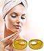 Pro-Nu 24K Gold Collagen Anti-Aging Eyes Mask Reduce Dark Circles and Puffiness Eye Treatment Pads Eye Patches For Men and Women(10packs)