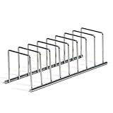 Spectrum Diversified Euro Lid Organizer, Plate Rack, Chrome (Misc.)