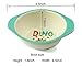 Kids Dinnerware Set of 5 Piece - Bamboo Kids Cups,Kids Plates,Bowl,Toddler Fork & Spoon, BPA Free, Dinosaur Plates for Baby Shower Gift (Little Dinosaur)
