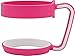 YETI Handle for Rambler, Rtic, Kodiak, SIC, Boss and other 30 oz Tumblers by Grivitz (Pink/White)