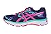 ASICS Women's Gel Excite 3 Running Shoes, Navy/Flash Yellow/Midnight, 7.5 M US