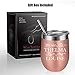 Gifts for Best Friends - You Are the Thelma to My Louise - Funny Best Friend Birthday, Mothers Day, Thelma and Louise Friendship Gifts for Women Friend, Soul Sister, BFF, Bestie - Coolife Wine Tumbler