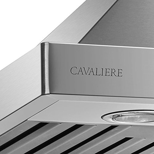 CAVALIERE 30" Range Hood Wall Mounted Stainless Steel Kitchen Vent 860 CFM - Thumbnail 3