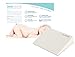 BebeNapNap Universal Baby Crib Incline Acid Reflux Reducer Wedge Pillow, Memory Foam, Hypoallergenic Bamboo Cotton Removable Cover, Waterproof Lining, Infant Sleep Positioner