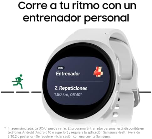 Galaxy Watch8, 40 mm, Bluetooth, Galaxy AI, Smartwatch, Procesador 3 NM, Asistente de Salud y Sueño, Seguimiento Deportivo, Garantía 3 Años + 1 año Extra, Gris Oscuro (Versión Española)