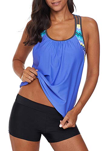 1 Aleumdr+Blouson+Printed+Racerback+Swimsuit