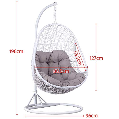 Yaheetech Indoor Outdoor Hanging Swing Chair Astonshedsuk