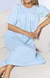 Calida Soft Cotton Short Sleeve Night Shirt Gown (33400)