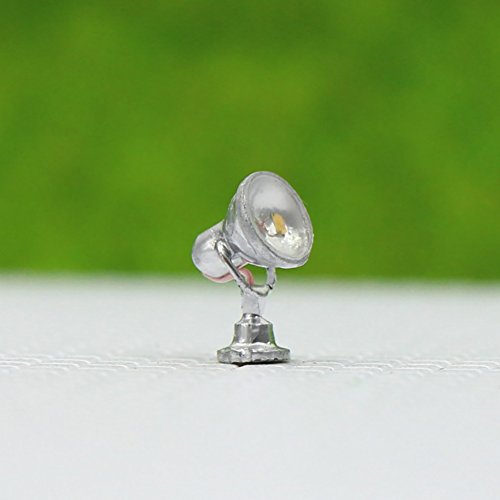 Evemodel LYM20 5 STK. LED Wegeleuchte Spur H0 / 00 / 0 Spot Lampe Strahler Leuchte NEU – Bild 3